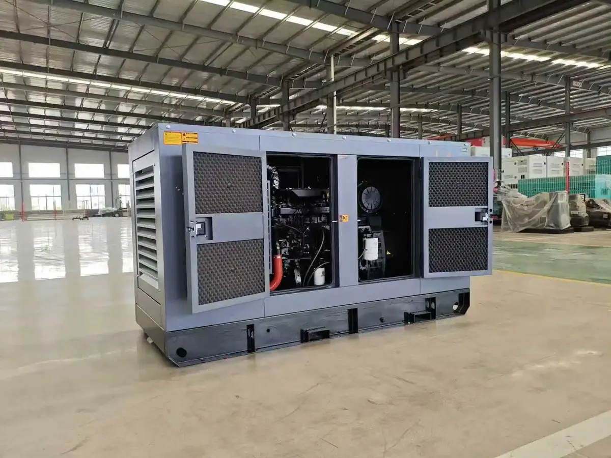 Industrial generator set