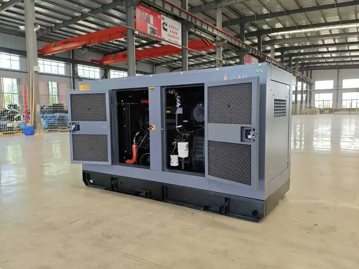 Generator set production line