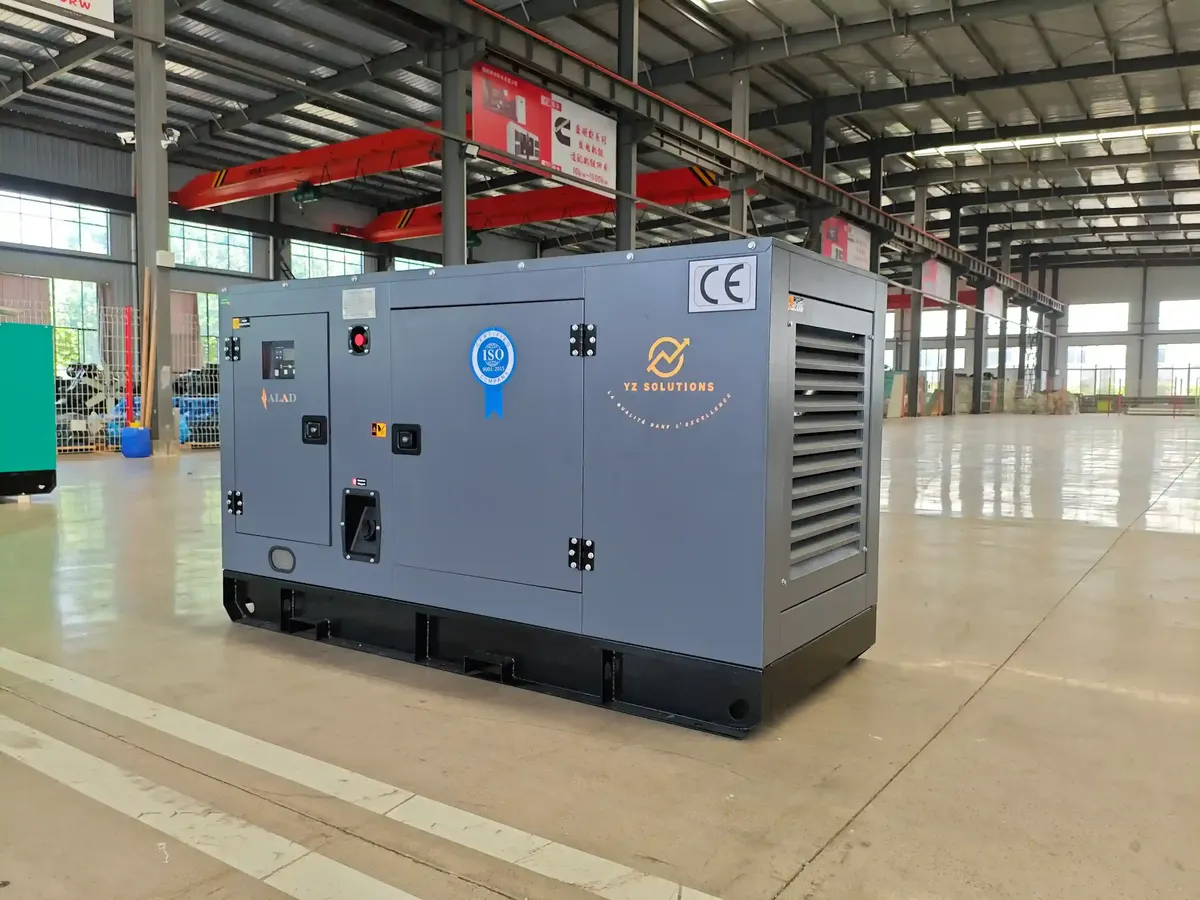 Soundproofed generator set
