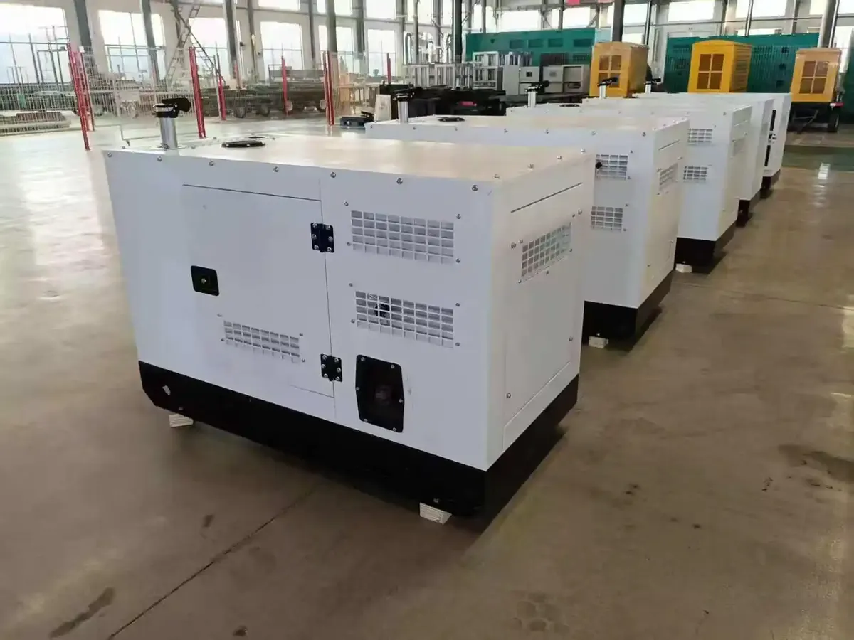 Small diesel generator set